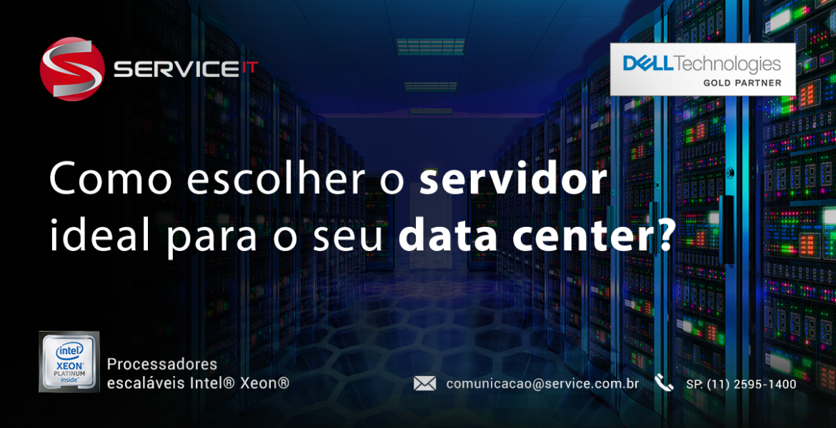 Como escolher um servidor com base nas necessidades do seu data center