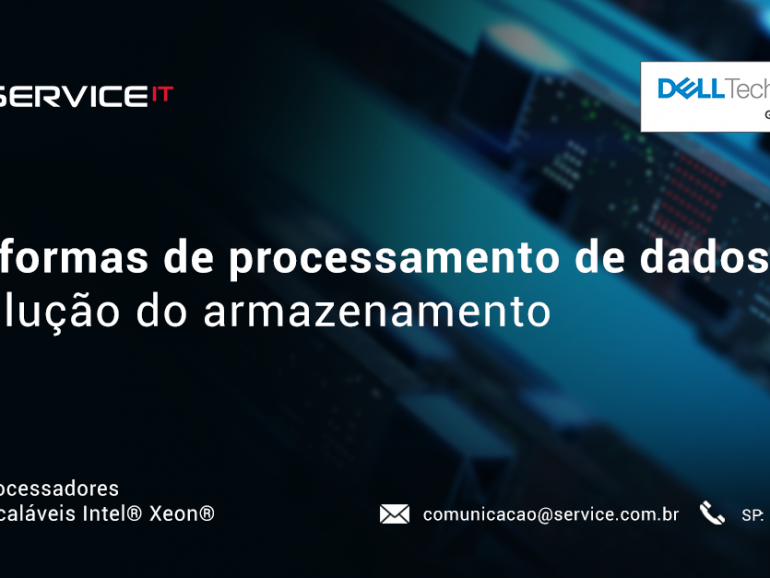 As tecnologias de armazenamento evoluem para uma plataforma de processamento de dados