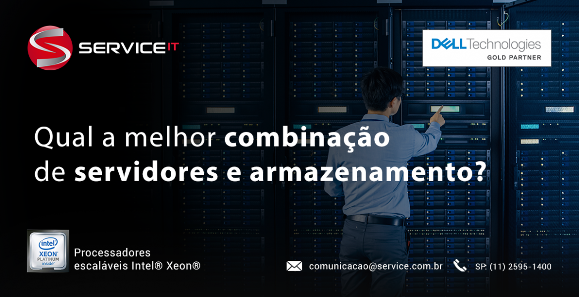 Saiba como obter a melhor combinação de servidores e armazenamento em seu data center