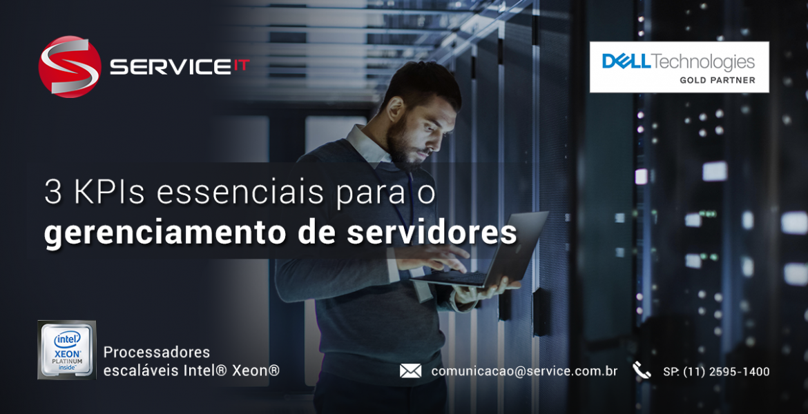 3 KPIs essenciais para o gerenciamento de servidores em um data center