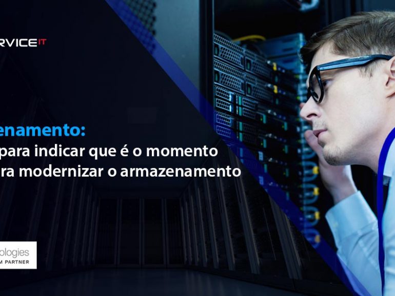 5 sinais de que é hora de um projeto de modernização de armazenamento