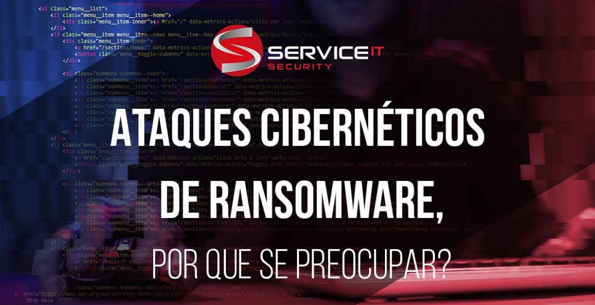 Ataques cibernéticos de Ransomware, por que se preocupar?