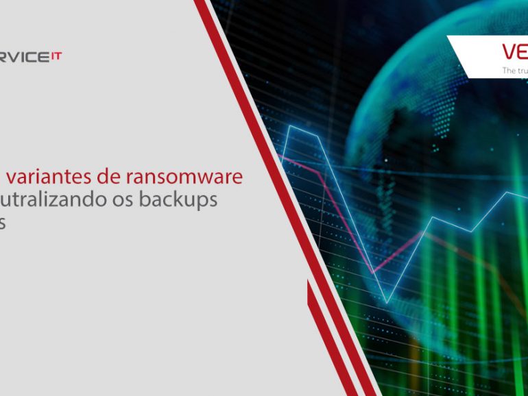 Como as variantes de ransomware estão neutralizando os backups de dados