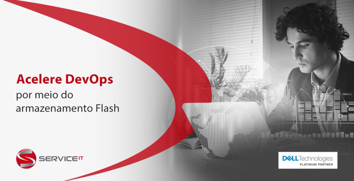 Acelere DevOps por meio do armazenamento Flash