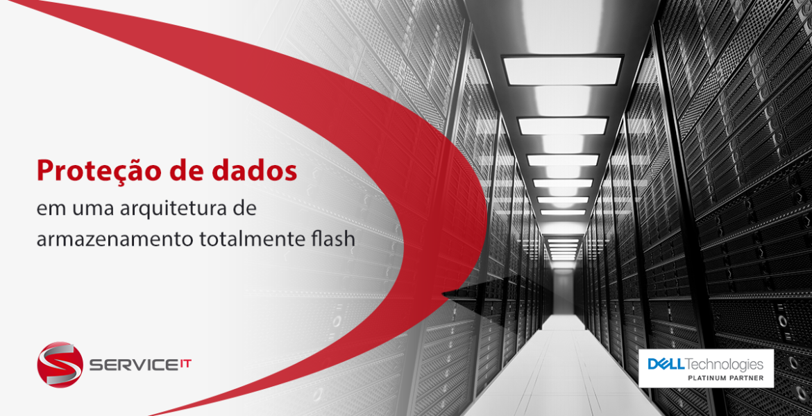 Protección de datos en una arquitectura de almacenamiento totalmente flash