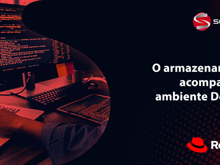 O armazenamento acompanha o ambiente DevOps