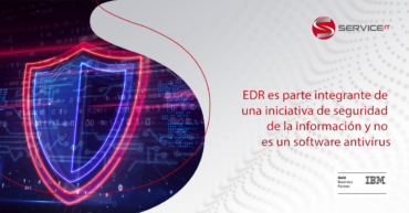 EDR es parte integrante de una iniciativa de seguridad de la información y no es un software antivírus